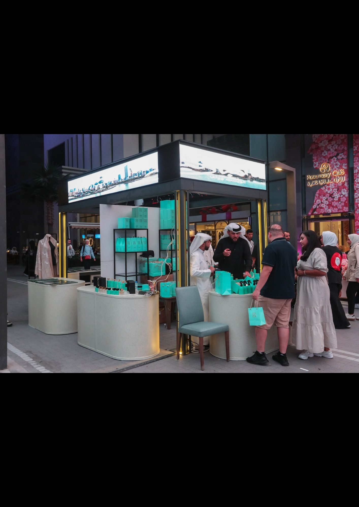 Brand activation retail environment