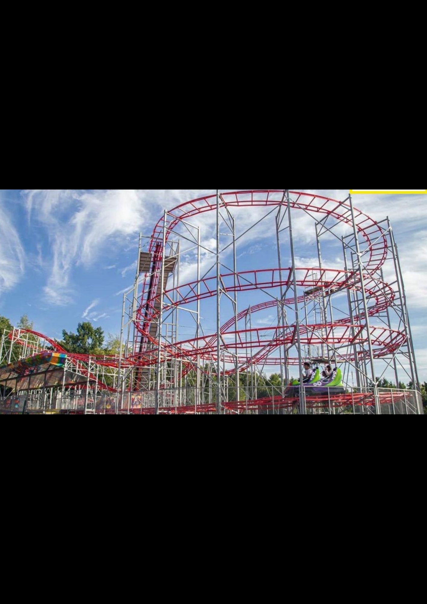 Festival ride overlay structure